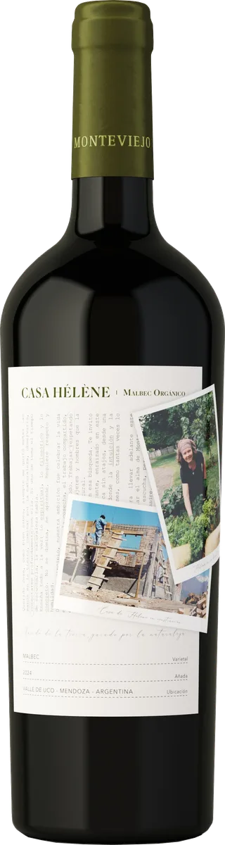 Casa Helene Malbec Organico Monteviejo